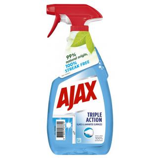 AJAX TRIPLE ACTION Płyn do mycia szyb spray 500 ml