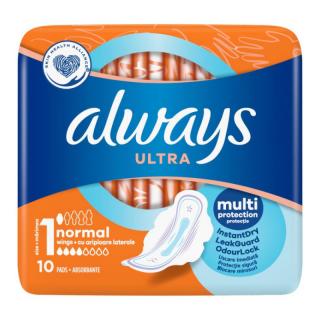 Always Ultra Normal R1 podpaski ze skrzydełkami 10szt.