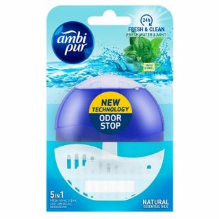 Ambi pur  Starter FreshWaterMint zawieszka WC 55 ml