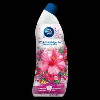 Ambi Pur WC Gel Pink Hibiscus  Rose do czyszczenia toalet 750ml