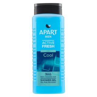 Apart Men Active Fresh Cool 3in1 żel pod prysznic 500ml