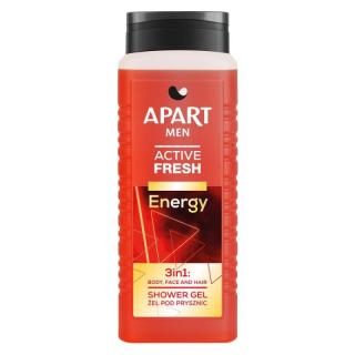 Apart Men Active Fresh Energy 3in1 żel pod prysznic 500ml