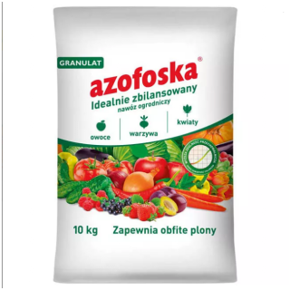 Azofoska nawóz ogrodniczy uniwersalny granulat 10kg