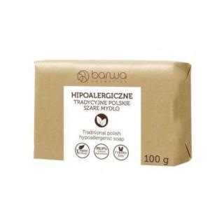 Barwa hipoalergiczne mydło szare w kostce 100g