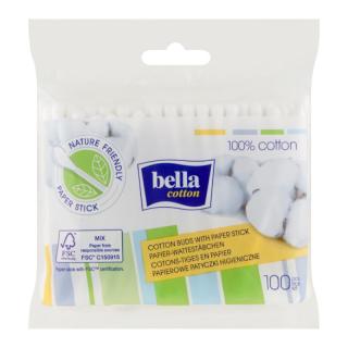 Bella Cotton papierowe patyczki higieniczne 100szt.
