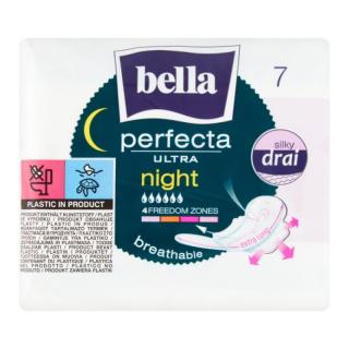 Bella Perfecta Ultra Night Silky Drai podpaski higieniczne 7szt.