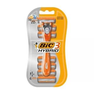 Bic 3 Hybrid maszynka do golenia + wkłady 6szt.