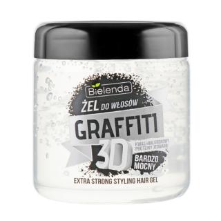 Bielenda Graffiti 3d bardzo mocny żel do włosów 250g