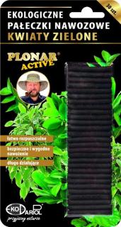 Biohumus plonar active pałaczeki do kwiatów zielonych 30szt