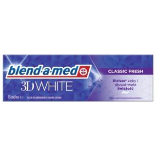 Blend-a-med 3D pasta do zębów White Classic Fresh 75ml