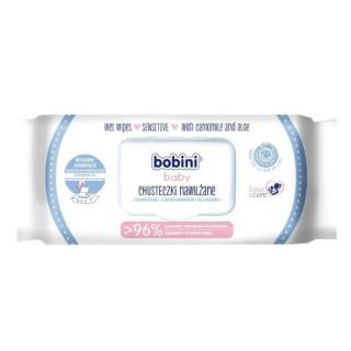 Bobiny Baby Sensitive Chusteczki nawilżane 60szt.