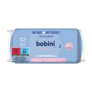 Bobiny Baby Witamina E Chusteczki nawilżane 60szt.