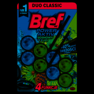 Bref Power Aktiv Pine Sosna kulki do wc 2x50g