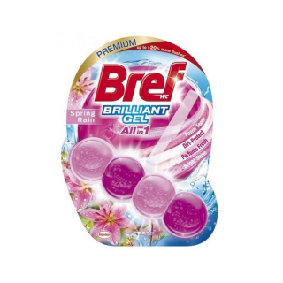 Bref WC Brilliant Gel Spring Rain Zawieszka żelowa do toalety