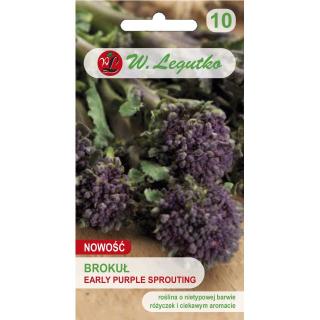 Brokuł Early Purple Sprouting Legutko 1g