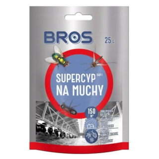 Bros Supercyp 6WP preparat na owady latające i biegające 25g