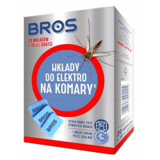Bros wkład do elekro na komary 20szt