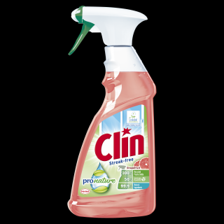 Clin ProNature Grapefruit, płyn do mycia szyb spray 500 ml