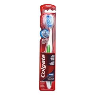 Colgate 360 Optic White szczoteczka do zębów średnia 1szt.
