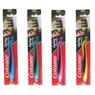COLGATE Szczoteczka do Zębów Classic ZIGZAG Medium Charcoal