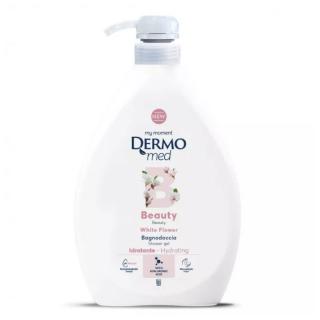 Dermomed Białe Kwiaty żel pod prysznic z pompką 1l