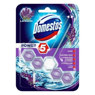 Domestos Power 5+ Lavender Kostka toaletowa do wc 55 g