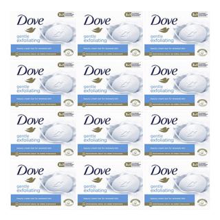 Dove Gentle Exfoliating mydło w kostce 12x90g