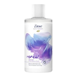 Dove Renew Wild VioletPink Hibiscus płyd do kąpieli 400ml