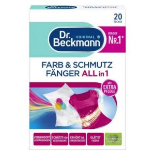 Dr. Beckmann chusteczki wyłapujące kolor i brud 20szt.
