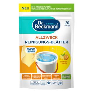 Dr.Beckmann Magic Leaves Lemon Uniwersalne ściereczcki do podłogi 20szt.