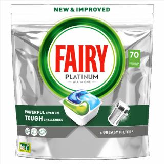 Fairy Platinum All In One kapsułki do zmywarki 70 sztuk