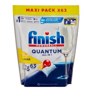 Finish Quantum Allin1 Lemon tabletki do zmywarki 63szt.