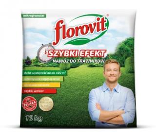 Florovit nawóz do trawników SZYBKI EFEKT 10kg