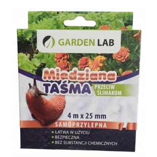 Garden Lab Miedziana Taśma odstraszająca ślimaki 4mx25mm