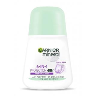 Garnier Mineral Floral Fresh 6in1 Protection Roll-on antyperspirant 50ml