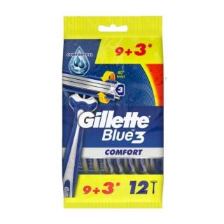 Gillette Blue3 Comfort jednorazowe maszynki do golenia 12szt.