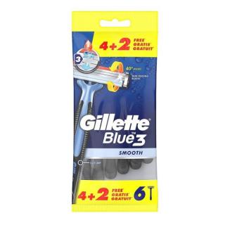 Gillette Blue3 maszynki do golenia 3 ostrza 6szt.
