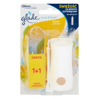 Glade TouchFresh Fresh Lemon skoncentrowany odświeżacz powietrza 2x10ml