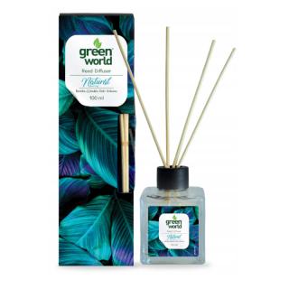 Green World Natural patyczki zapachowe odświeżacz powietrza 100ml