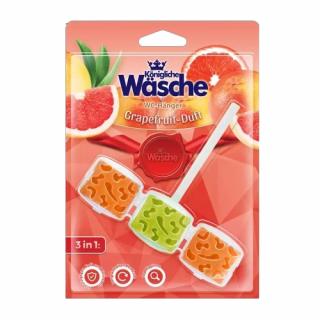 Königliche Wäsche Grapefruit zawieszka kulki do WC 3w1 45g