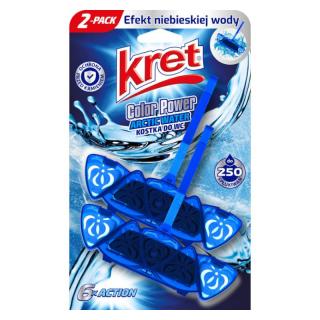 Kret Arctic Waters zawieszka do wc barwiąca wodę 2x40g