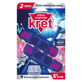 Kret Color Power Water Lily zawieszka do WC 2x40g