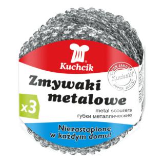 Kuchcik Druciak metalowy 3szt.