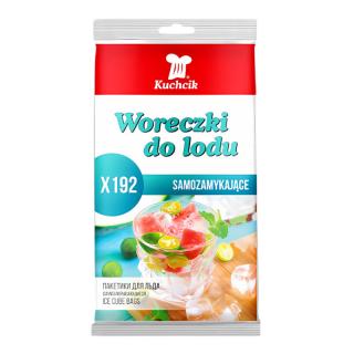 Kuchcik Woreczki do lodu samozamykające kulki 192szt.