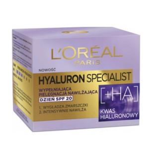 L'Oreal krem na dzień z filtrem SPF 20 Hyaluron Specialist 50ml