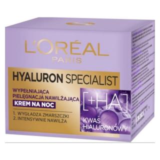 L'Oreal Paris krem-maska do twarzy na noc z kwasem Hialuronowym 50ml