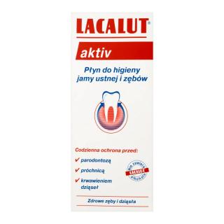 Lacalut Aktiv płyn do higieny jamy ustnej 300ml