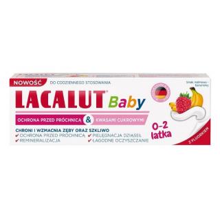 Lacalut Baby pasta do zębów dla dzieci 0-2lat 55ml