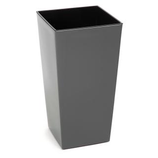 Lamela Finezja doniczka antracyt fi 19cm