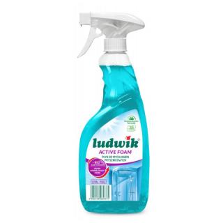 Ludwik Active Foam Floral Violet płyn do mycia kabin prysznicowych 600ml